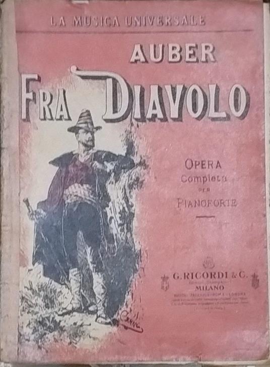 Fra Diavolo. Opera completa per pianoforte - copertina