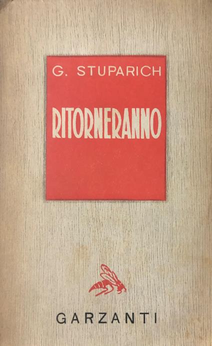 Ritorneranno - Giani Stuparich - copertina