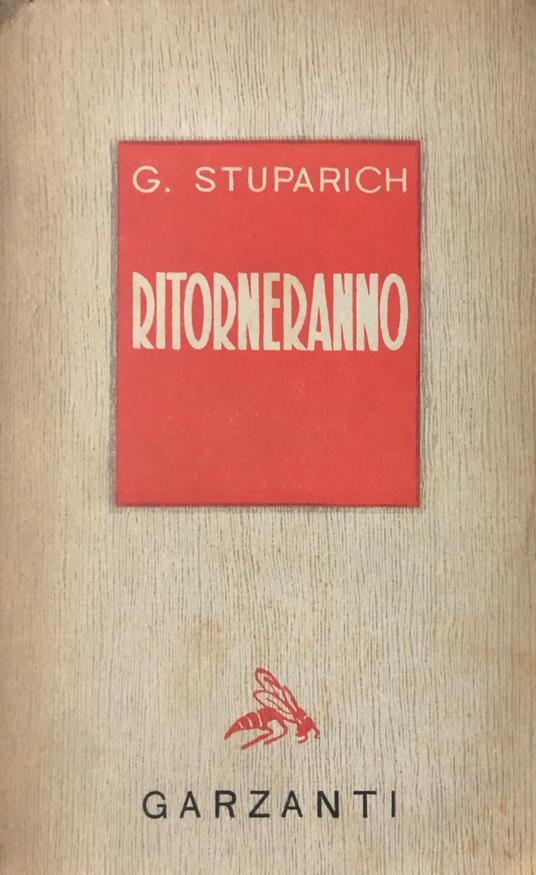 Ritorneranno - Giani Stuparich - copertina