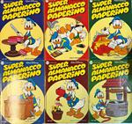 Lotto 6 fumetti Super Almanacco Paperino (da n° 20 a 25)
