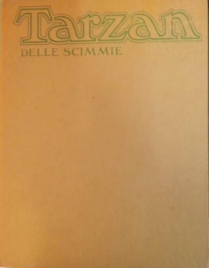 Tarzan delle scimmie - copertina