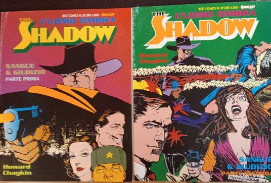 The Shadow. L'uomo ombra. Prima e seconda parte - copertina