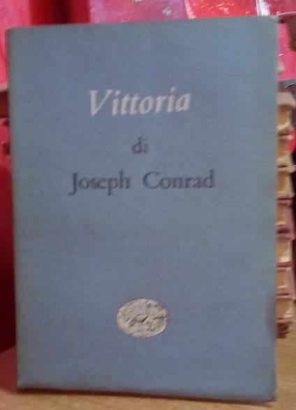 Vittoria - Joseph Conrad - copertina