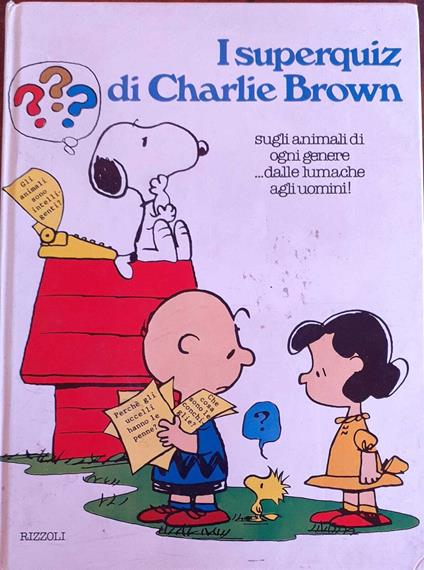 I superquiz di Charlie Brown - Charles M. Schulz - copertina