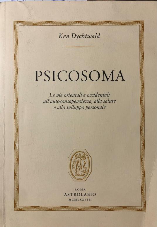 Psicosoma - Ken Dychtwald - copertina