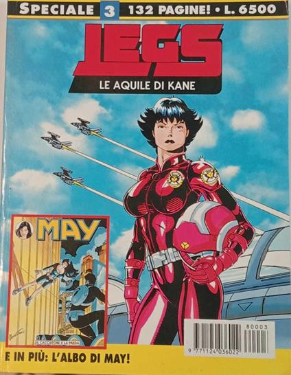 Legs speciale n. 3. Le aquile di Kane - copertina