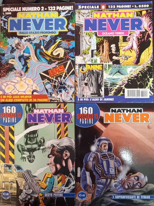 Nathan Never special. N. 4 albi - copertina