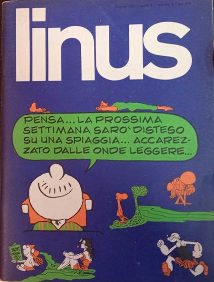 Linus anno IX n. 6 giugno1973 - copertina