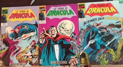La tomba di Dracula. N. 1,3,5 - copertina