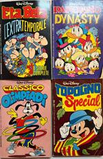 Lotto 4 fumetti I Classici di Walt Disney (n° 84-87-91-94)