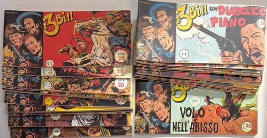 I 3 Bill. Collana Zenit. Serie da n°1 a 27 - copertina