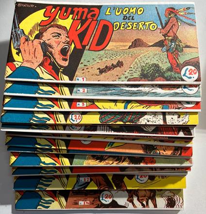 Yuma Kid. Collana Arco (da n° 1 a 18) - copertina