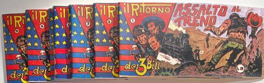 Il ritorno dei 3 Bill. Serie II (da n° 1 a 9) - copertina