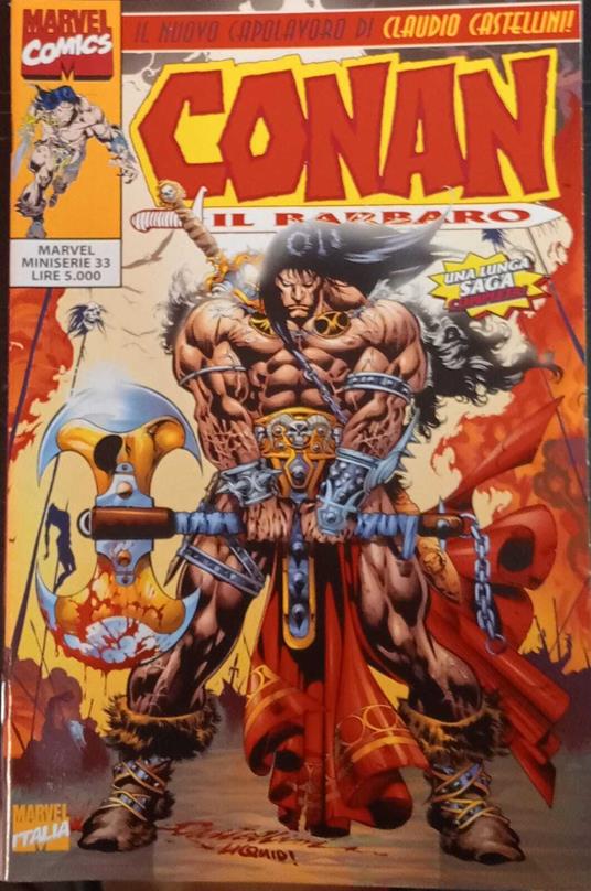 Conan il barbaro. Miniserie n. 33 - copertina