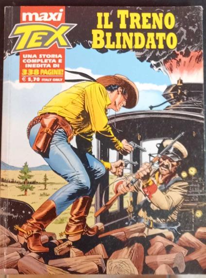 Maxi Tex. Il treno blindato - copertina