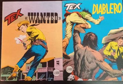 Tex. Serie tre stelle. Albi n. 131/135 - copertina