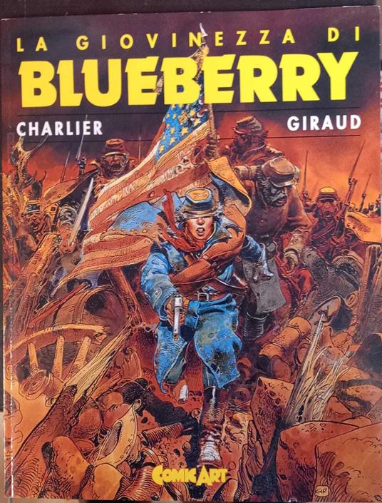 La giovinezza di Blueberry - copertina