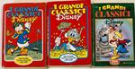 Lotto 3 volumi I Grandi Classici Disney (n° 26-34-158)