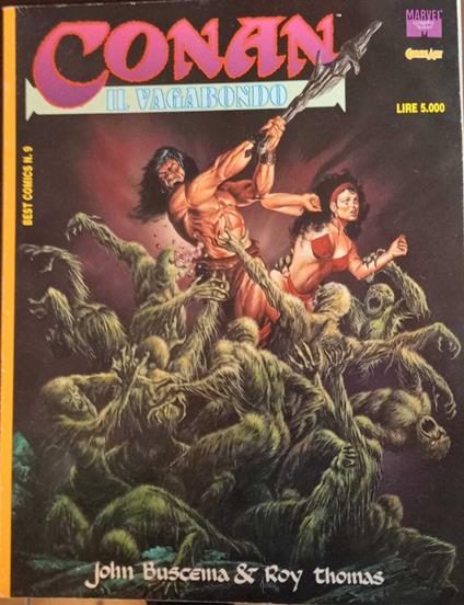 Conan il vagabondo. Best Comics n. 9 - copertina