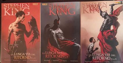 La Torre Nera Stephen King. La lunga via del ritorno, serie dal n. 2 al n. 4 - copertina