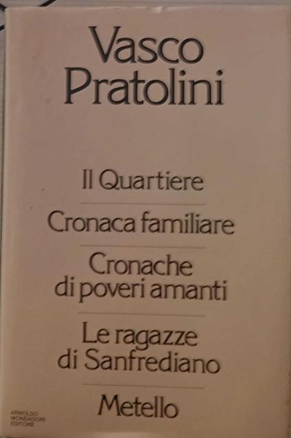 Opera. Super Omnibus - Vasco Pratolini - copertina