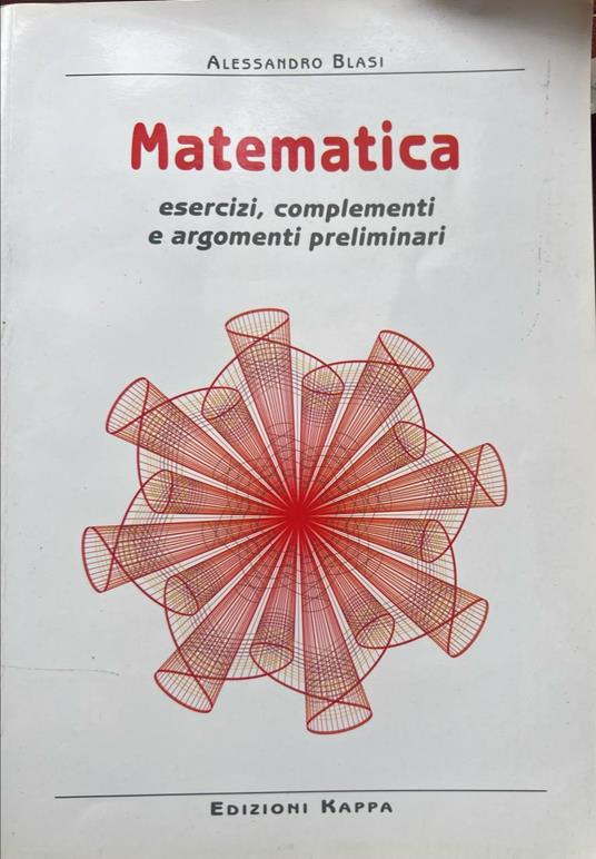 Matematica. Esercizi, complementi e argomenti preliminari - copertina