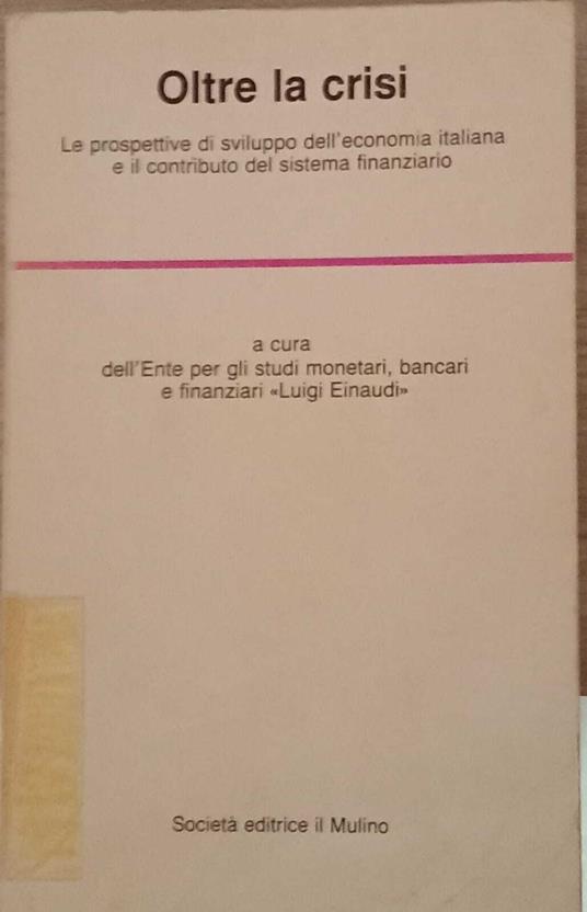 Oltre la crisi - copertina