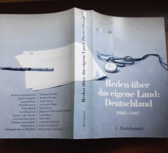 Reden uber das eigene Land: Deutschland 1983-1987 - copertina