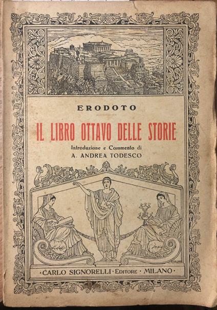 Il libro ottavo delle storie - Erodoto - copertina