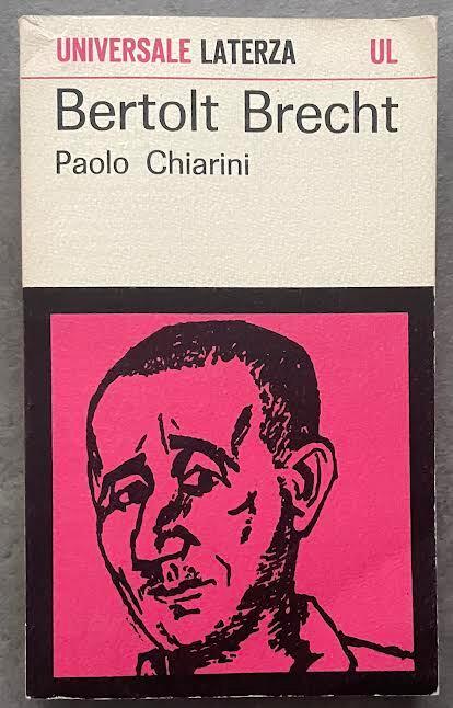 Bertolt Brecht - Paolo Chiarini - copertina