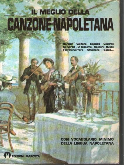 Il meglio della canzone napoletana - copertina