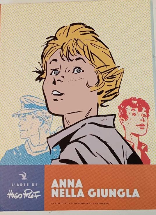 Anna nella giungla - Hugo Pratt - copertina