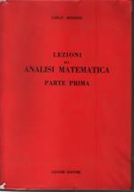 Lezioni di analisi matematica. Parte prima