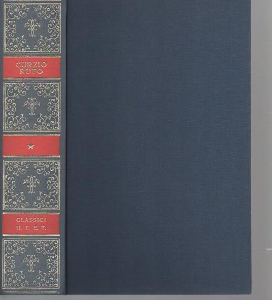 Storie di Alessandro Magno - Quinto Curzio Rufo - copertina