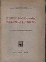 Elementi di geografia economica e politica. Parte I: Geografia economica e politica generale