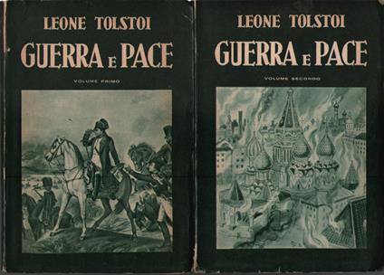Guerra e pace, 2 voll - Lev Tolstoj - copertina