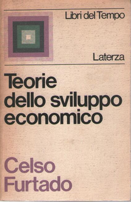 Teorie dello sviluppo economico - Celso Furtado - copertina