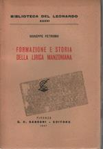 Formazione e storia della lirica manzoniana