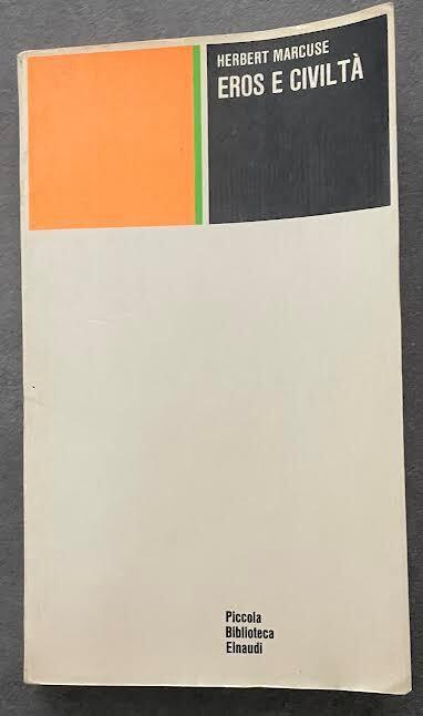 Eros e civiltà - Herbert Marcuse - copertina