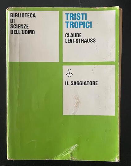 Tristi tropici - Claude Lévi-Strauss - copertina