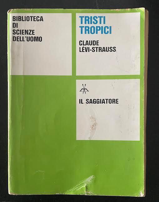 Tristi tropici - Claude Lévi-Strauss - copertina