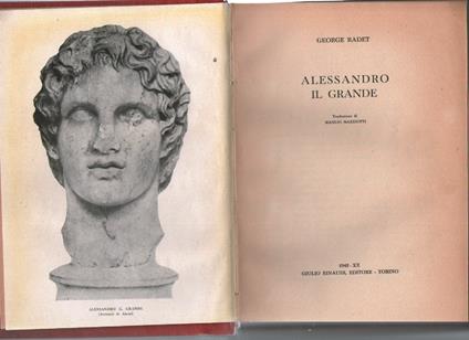 Alessandro il Grande - Georges Radet - copertina
