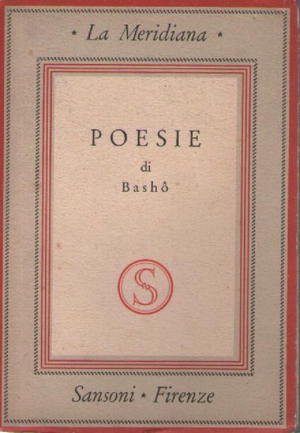 Poesie di Basho - Matsuo Bashô - copertina