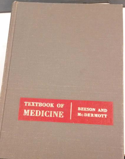 Textbook of medicine - copertina