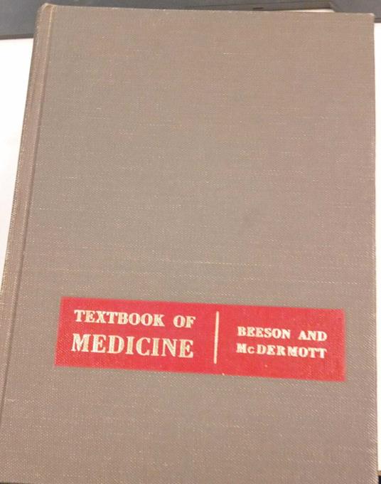 Textbook of medicine - copertina