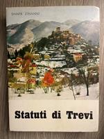 Statuti di Trevi