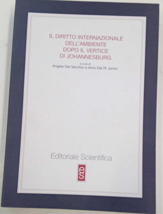 Il diritto internazionale dell'ambiente dopo il vertice di Johannesburg - copertina