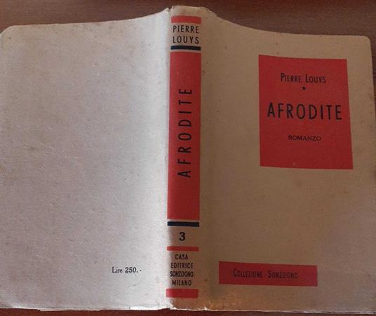Afrodite - Pierre Louÿs - copertina