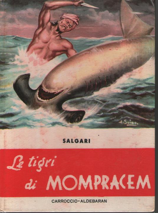 Le tigri di Mompracem - Emilio Salgari - copertina