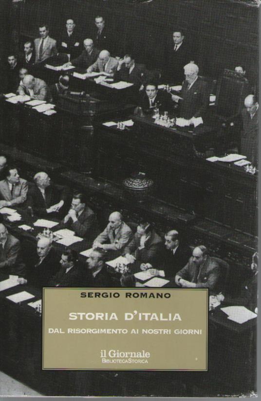 Storia d'Italia - Sergio Romano - copertina